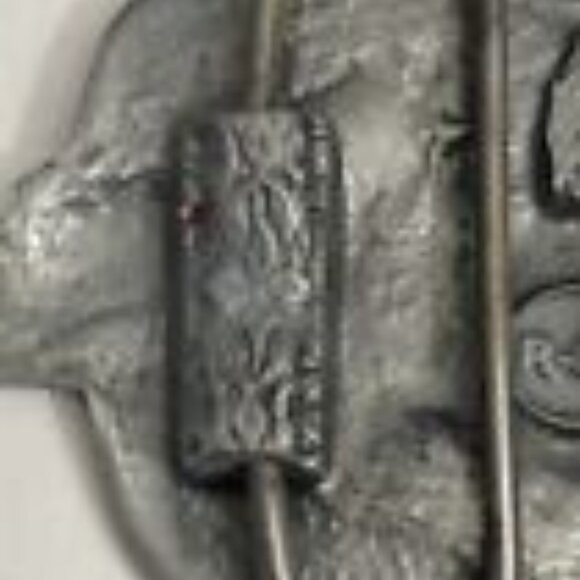 Vintage Biker Belt Buckle Live To Ride Screaming Eagle Banner 1981 Bergamot USA - Picture 9 of 9